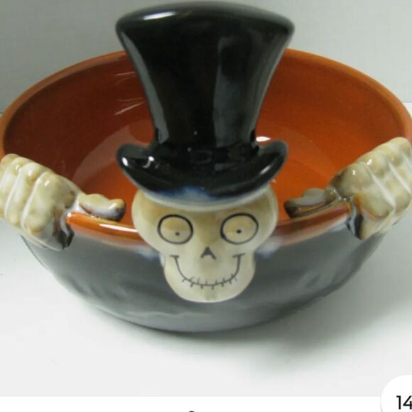Boney Bunch from Yankee Candle 2010 Candy Bowl designed by Mark Cook new - Picture 3 of 6
